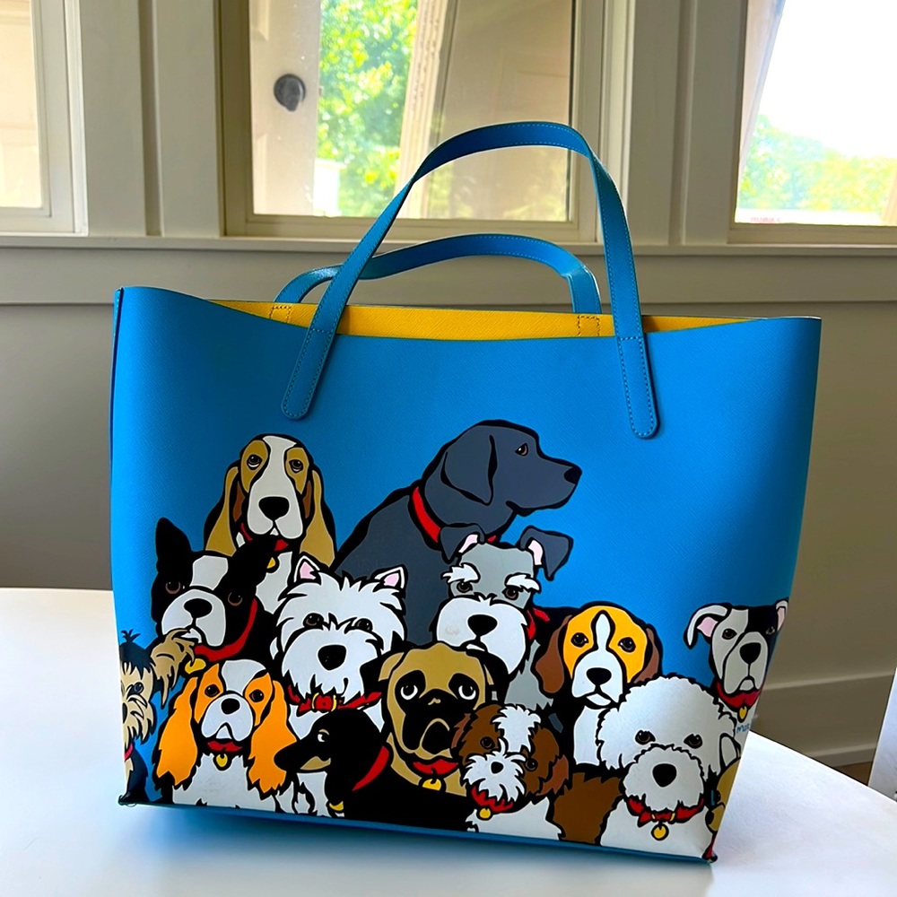 RARE Marc Tetro bucket group dog purse.